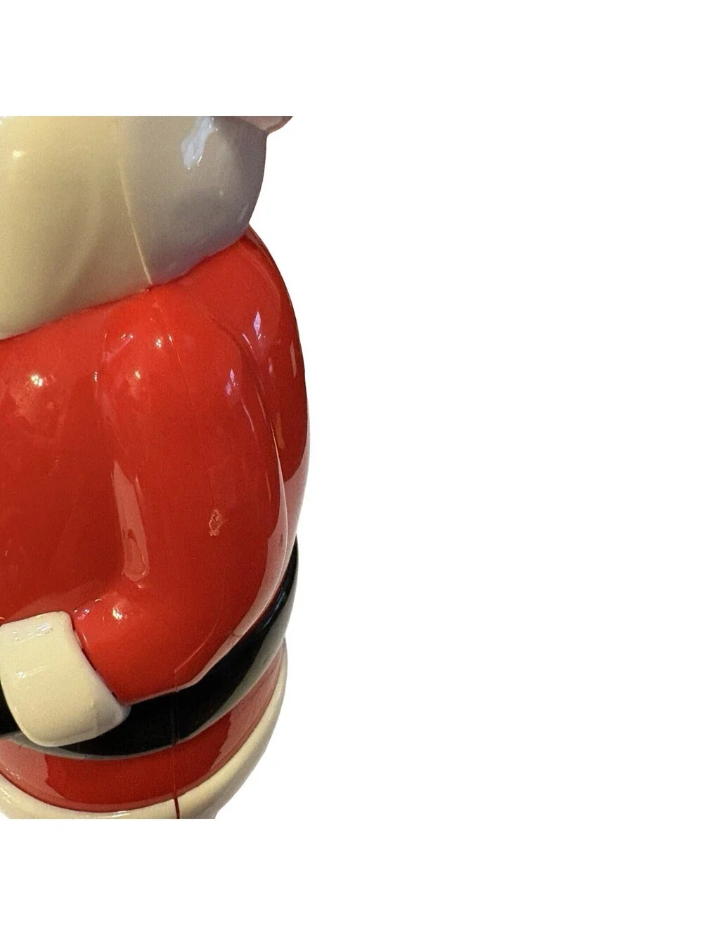 Hard Plastic Lighted Santa Battery Operated - 14